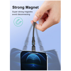 Câble magnétique à charge rapide